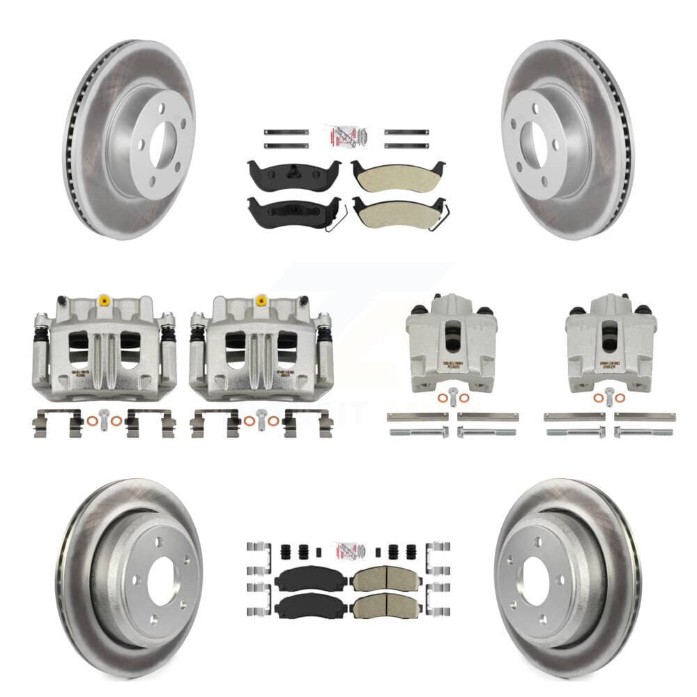 Transit Auto - KCG-101464N - Front and Rear Disc Brake Kits