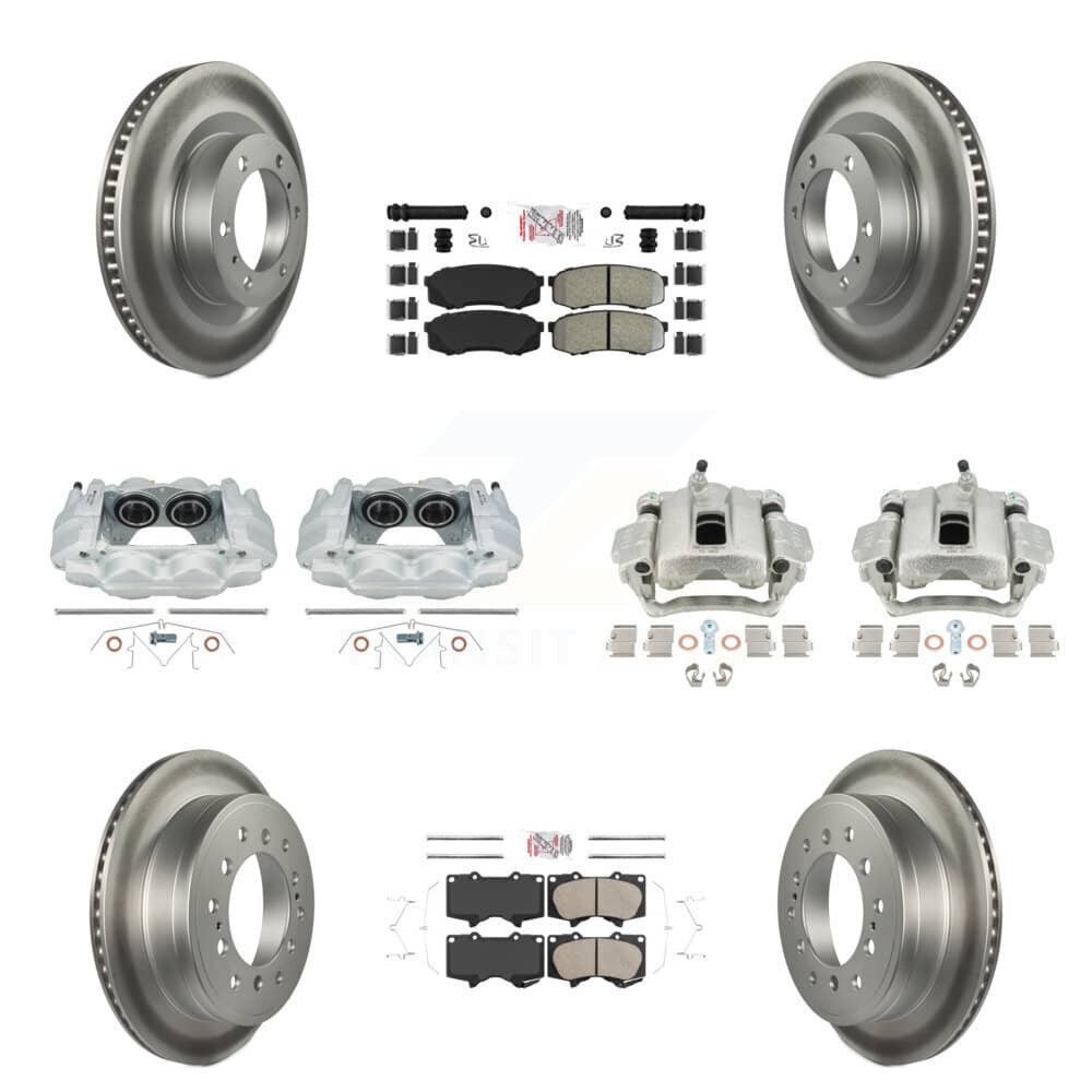 Transit Auto - KCG-101468N - Front and Rear Disc Brake Kits