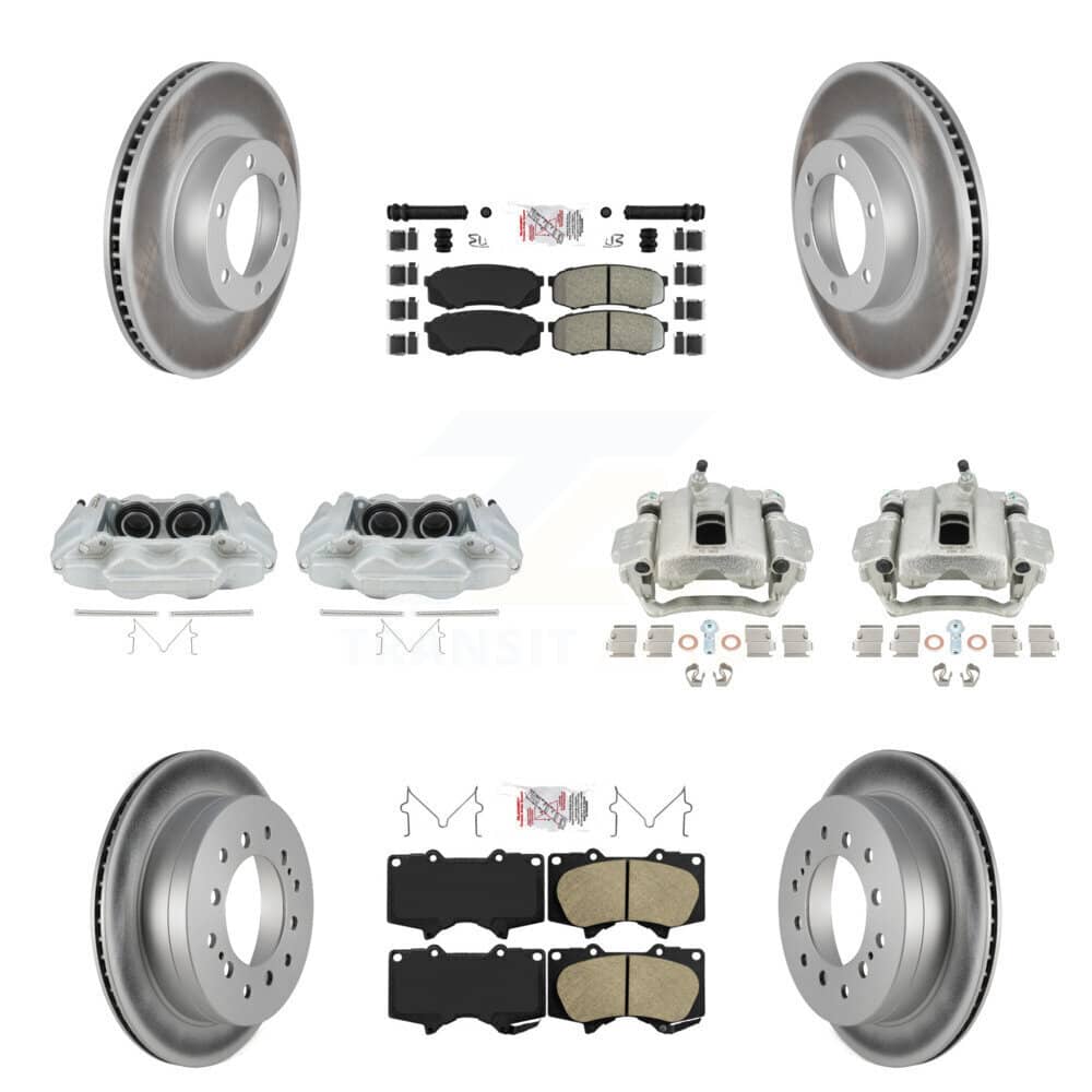 Transit Auto - KCG-101471N - Front and Rear Disc Brake Kits