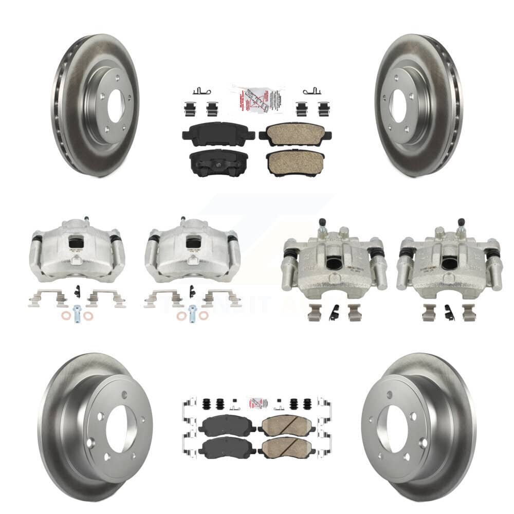 Transit Auto - KCG-101481N - Front and Rear Disc Brake Kits