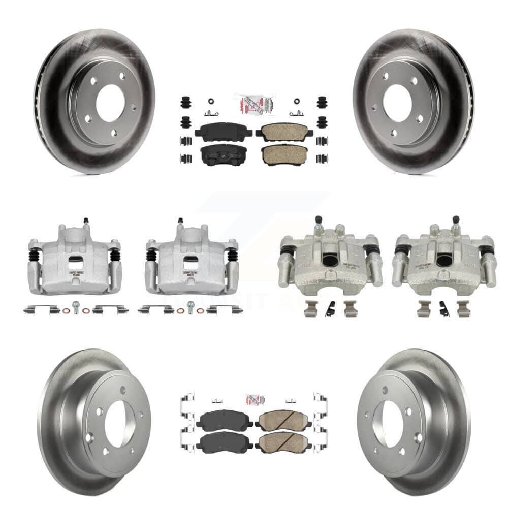 Transit Auto - KCG-101484N - Front and Rear Disc Brake Kits