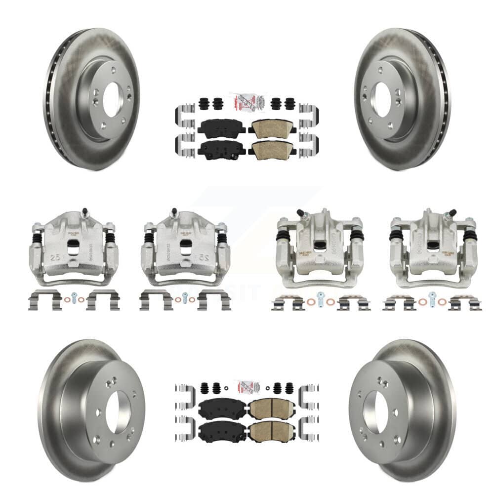 Transit Auto - KCG-101497N - Front and Rear Disc Brake Kits