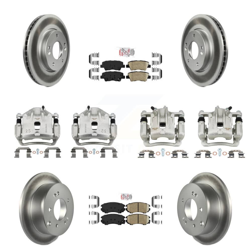 Transit Auto - KCG-101500N - Front and Rear Disc Brake Kits