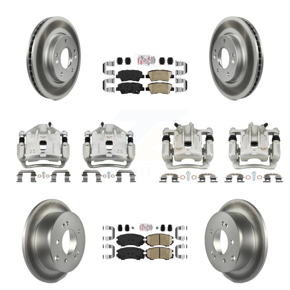 Transit Auto - KCG-101501N - Front and Rear Disc Brake Kits