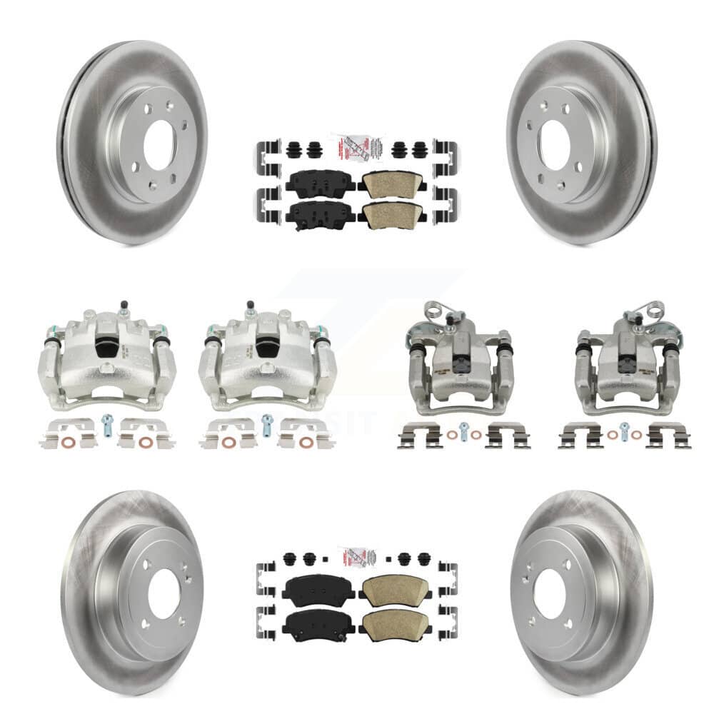 Transit Auto - KCG-101505N - Front and Rear Disc Brake Kits
