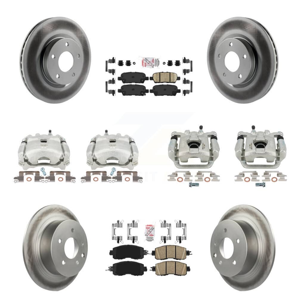 Transit Auto - KCG-101510N - Front and Rear Disc Brake Kits