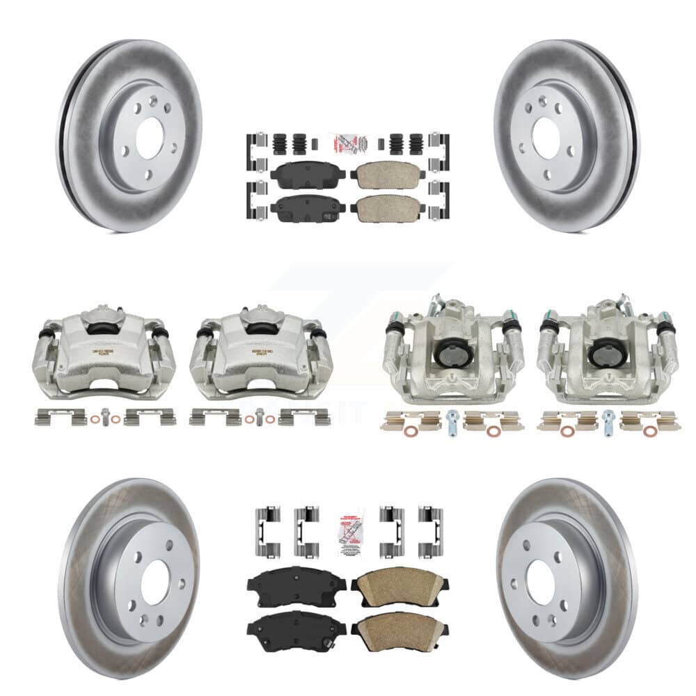 Transit Auto - KCG-101517N - Front and Rear Disc Brake Kits