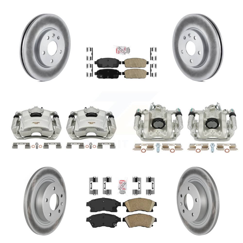 Transit Auto - KCG-101523N - Front and Rear Disc Brake Kits
