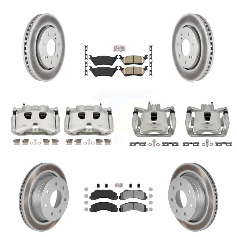 Transit Auto - KCG-101529N - Front and Rear Disc Brake Kits