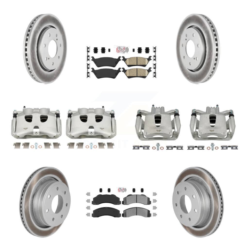 Transit Auto - KCG-101535N - Front and Rear Disc Brake Kits