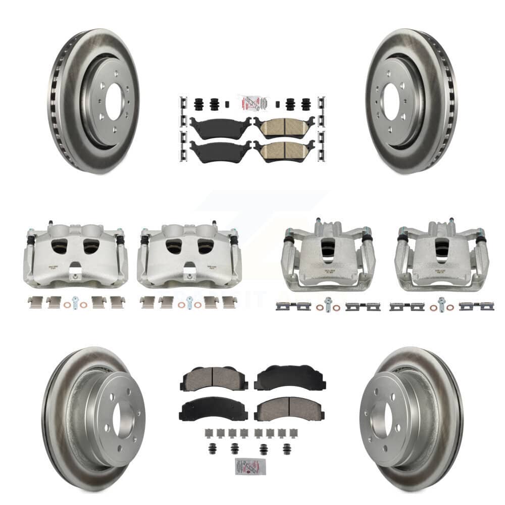 Transit Auto - KCG-101538N - Front and Rear Disc Brake Kits
