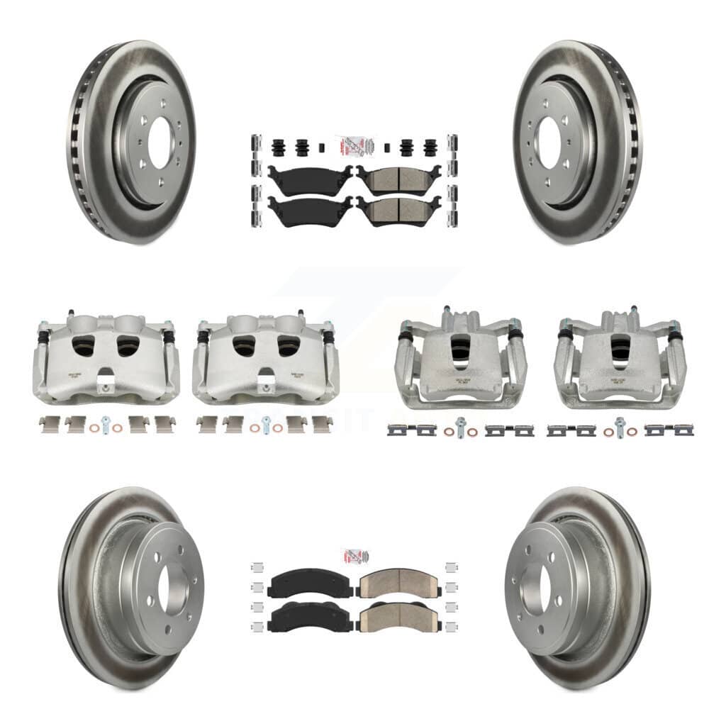 Transit Auto - KCG-101542N - Front and Rear Disc Brake Kits
