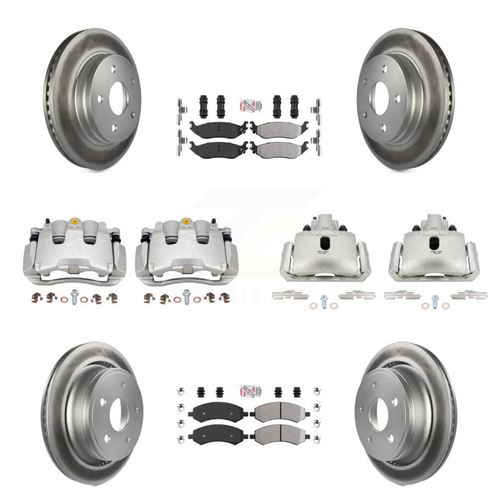 Transit Auto - KCG-101550N - Front and Rear Disc Brake Kits