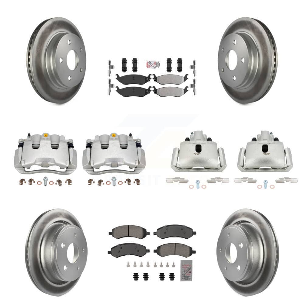 Transit Auto - KCG-101551N - Front and Rear Disc Brake Kits