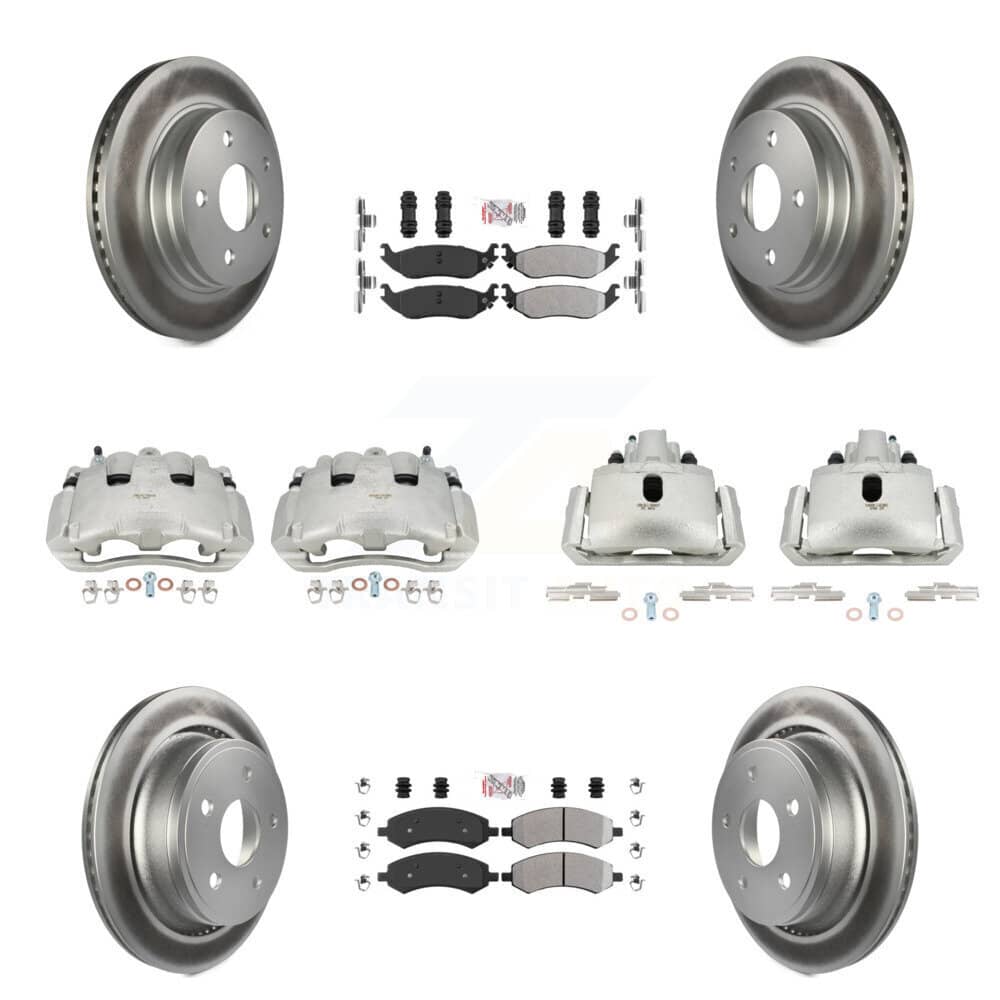 Transit Auto - KCG-101558N - Front and Rear Disc Brake Kits