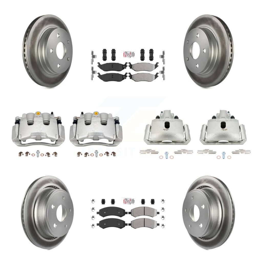 Transit Auto - KCG-101570N - Front and Rear Disc Brake Kits