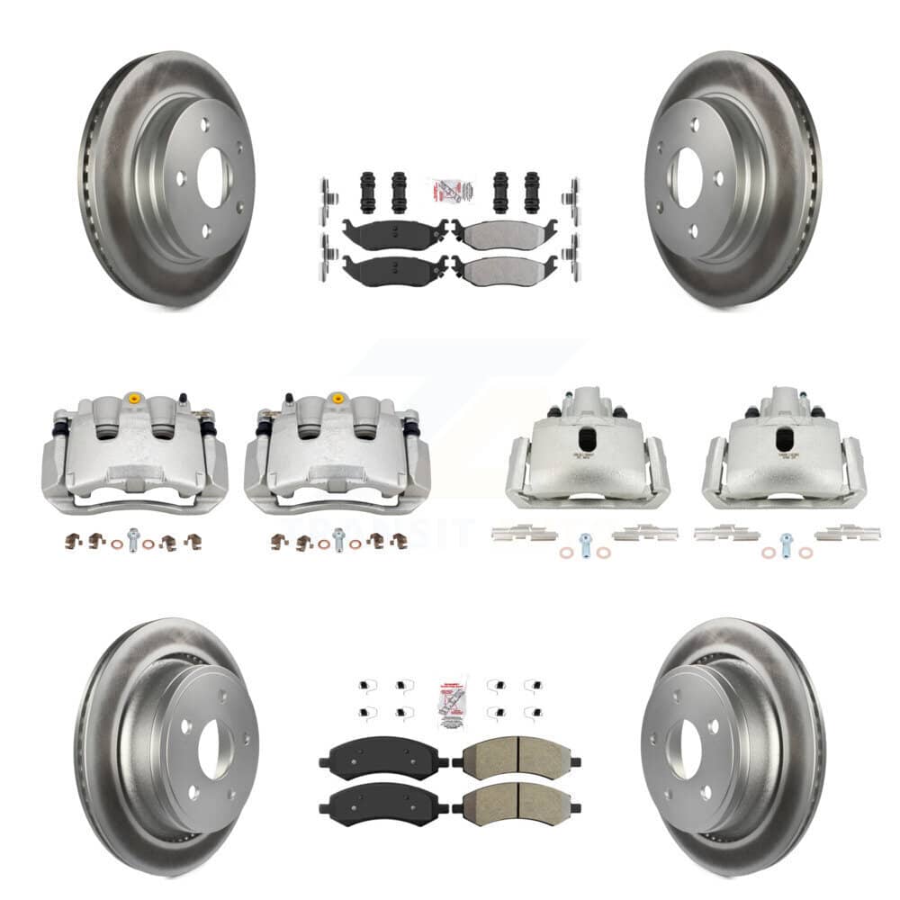 Transit Auto - KCG-101572N - Front and Rear Disc Brake Kits