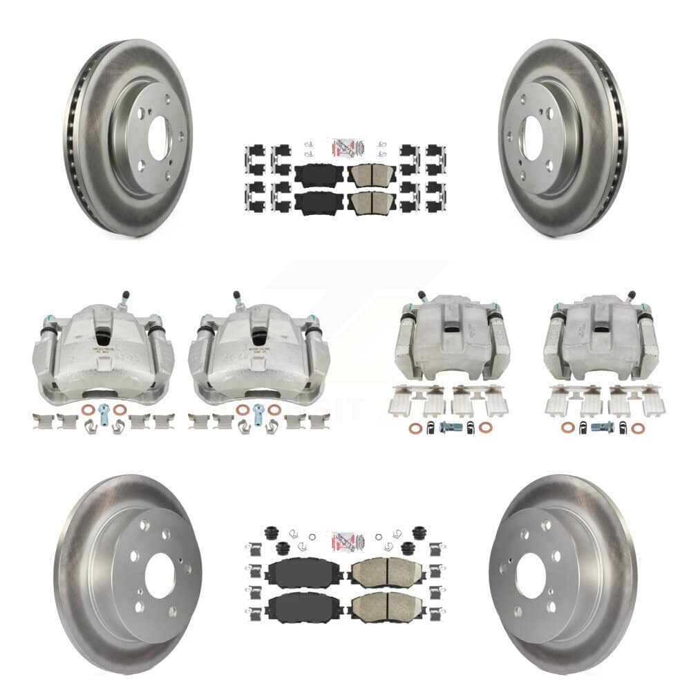 Transit Auto - KCG-101617N - Front and Rear Disc Brake Kits