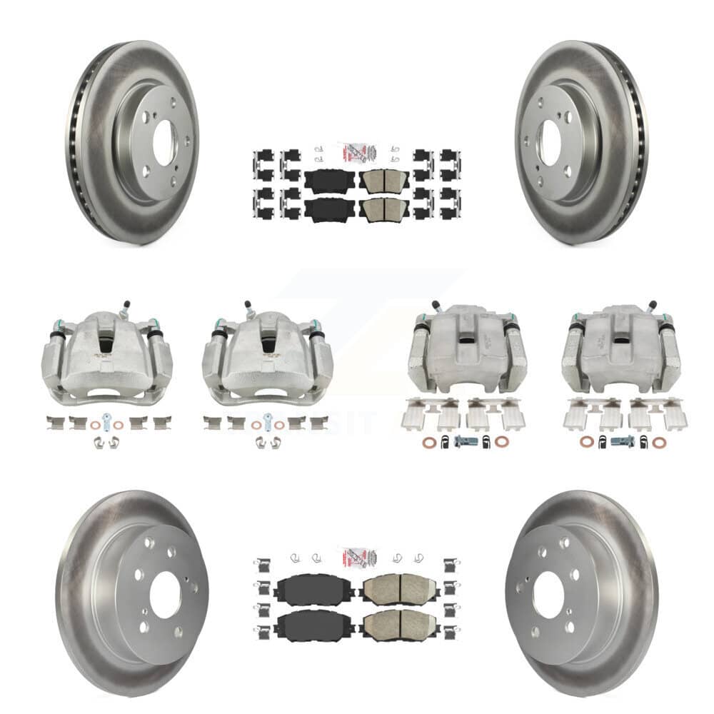 Transit Auto - KCG-101618N - Front and Rear Disc Brake Kits
