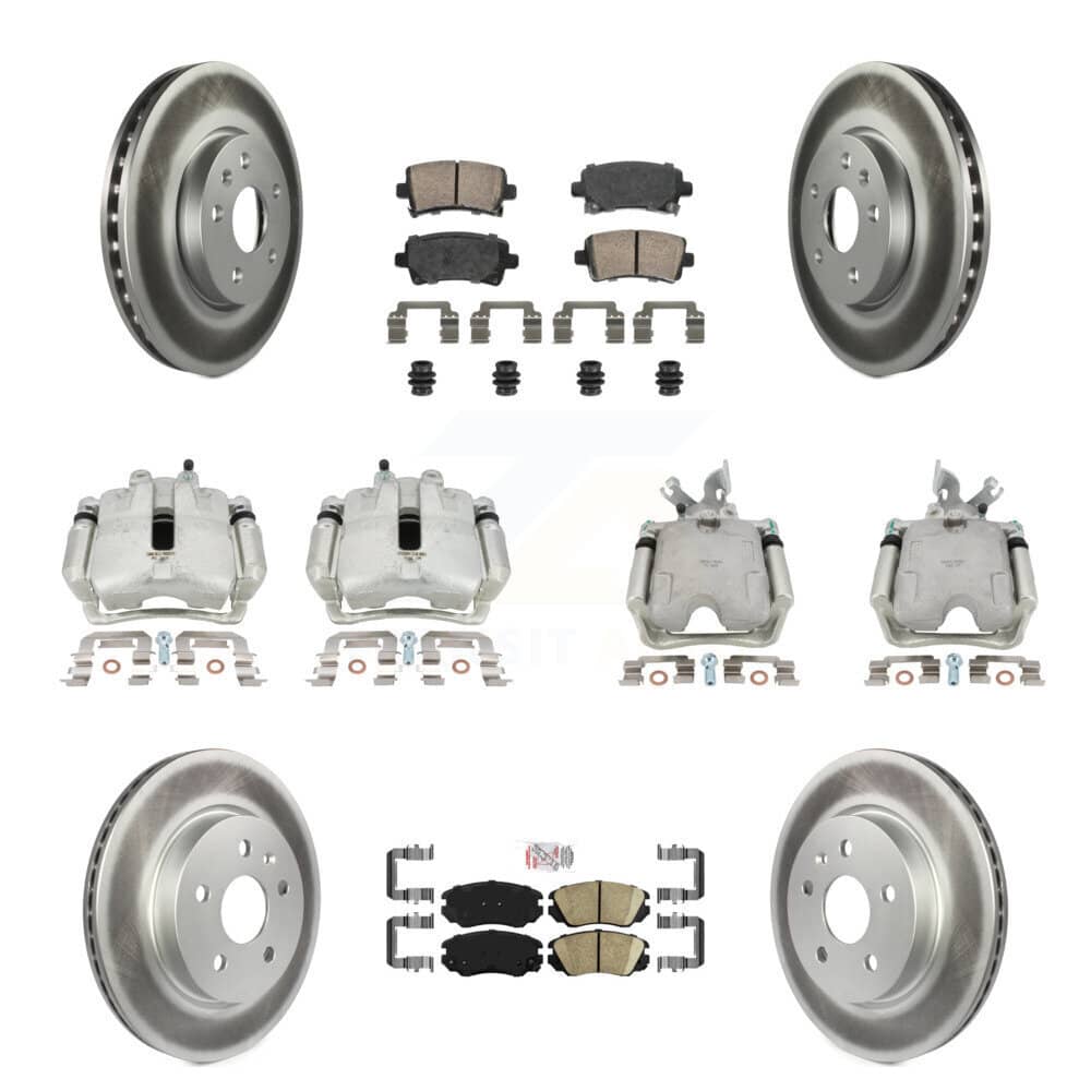 Transit Auto - KCG-101642N - Front and Rear Disc Brake Kits