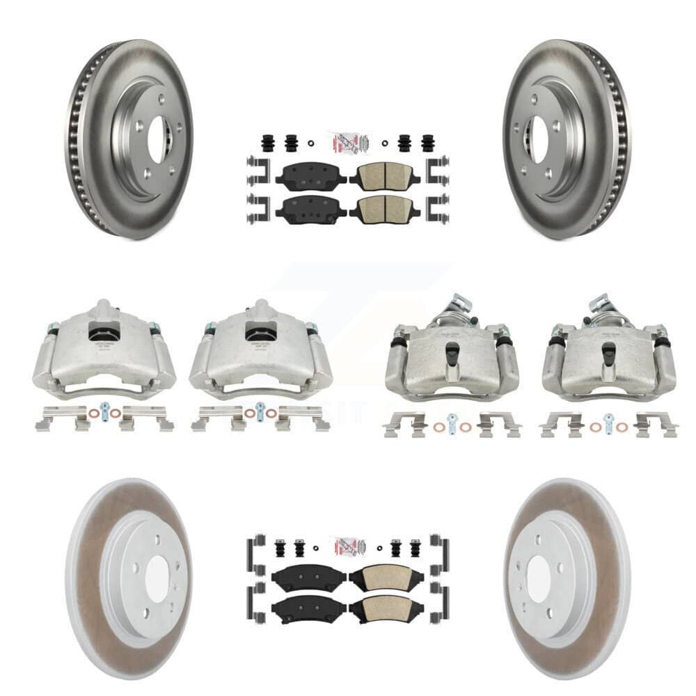 Transit Auto - KCG-101648N - Front and Rear Disc Brake Kits