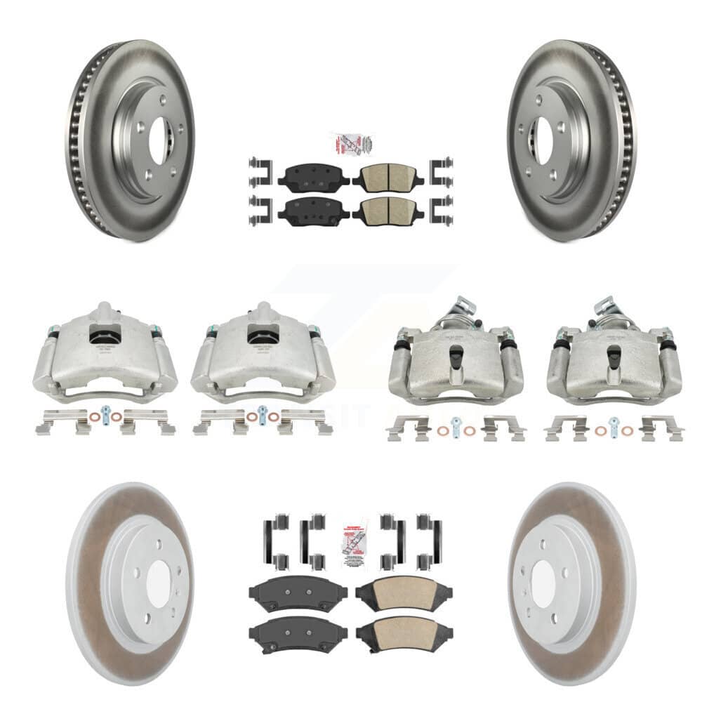 Transit Auto - KCG-101651N - Front and Rear Disc Brake Kits