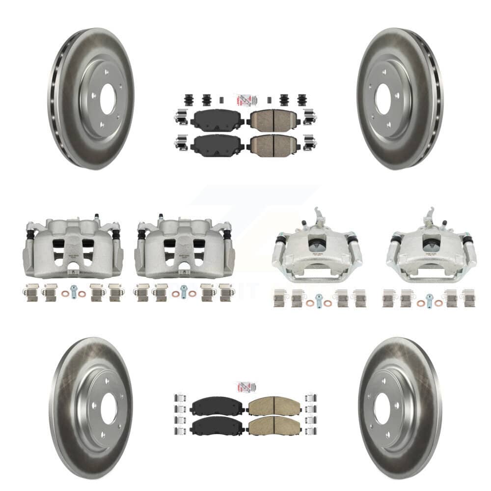 Transit Auto - KCG-101672N - Front and Rear Disc Brake Kits