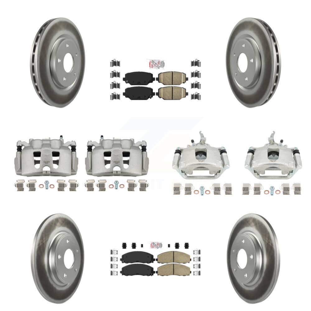Transit Auto - KCG-101674N - Front and Rear Disc Brake Kits