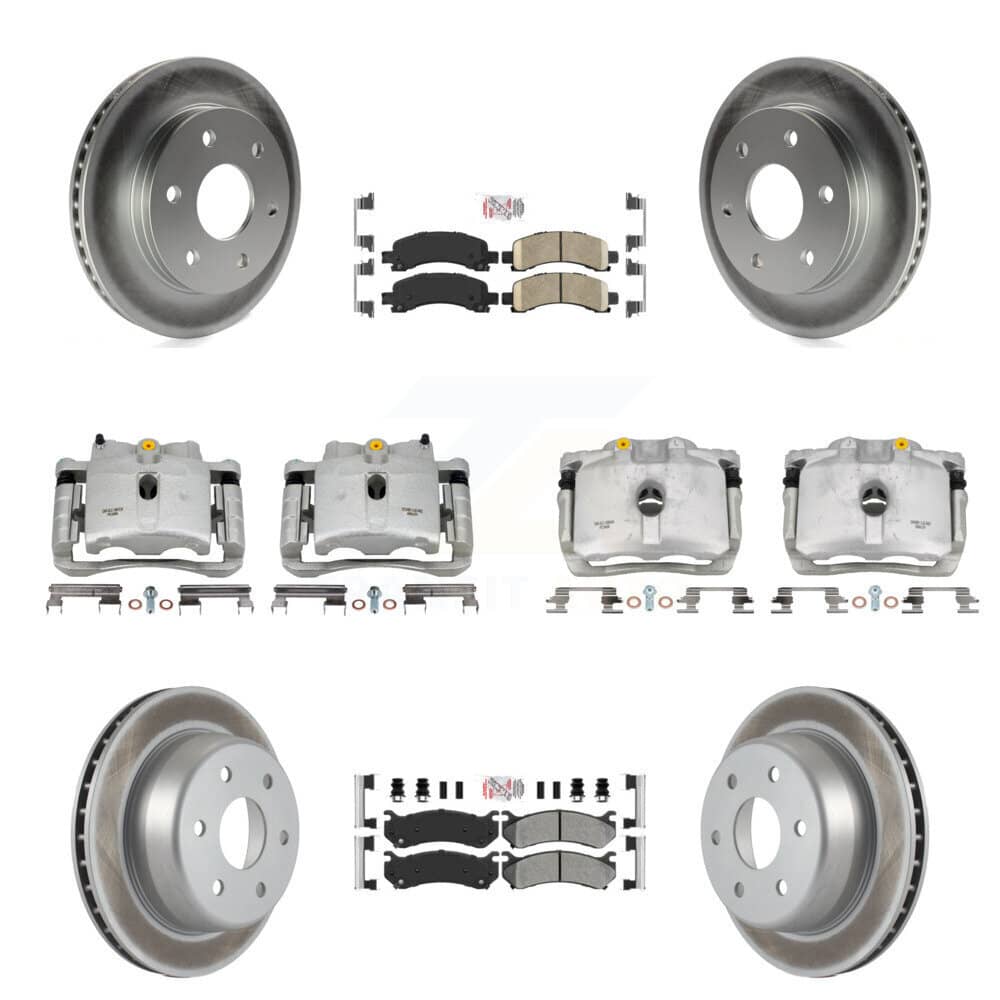 Transit Auto - KCG-101684N - Front and Rear Disc Brake Kits