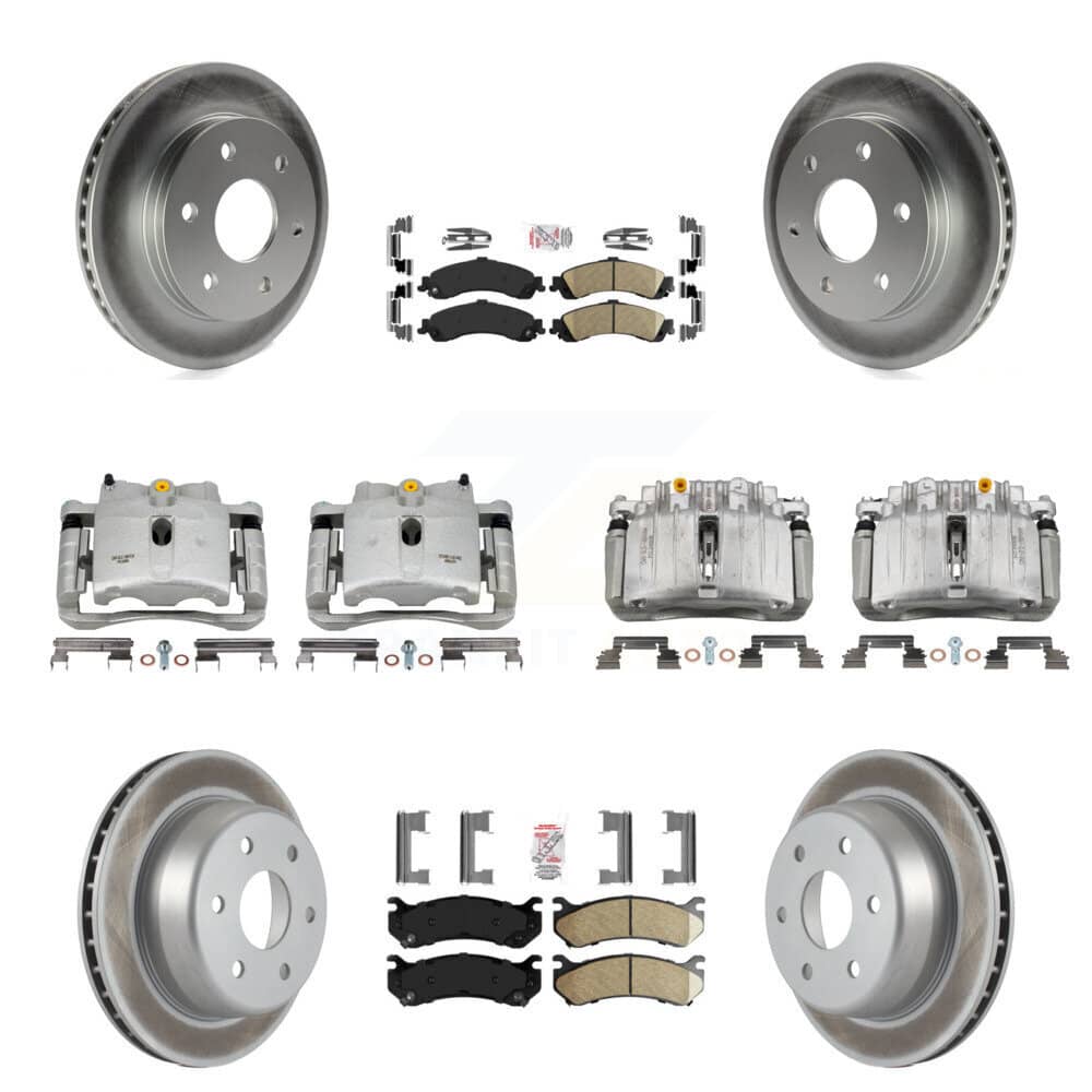 Transit Auto - KCG-101687N - Front and Rear Disc Brake Kits