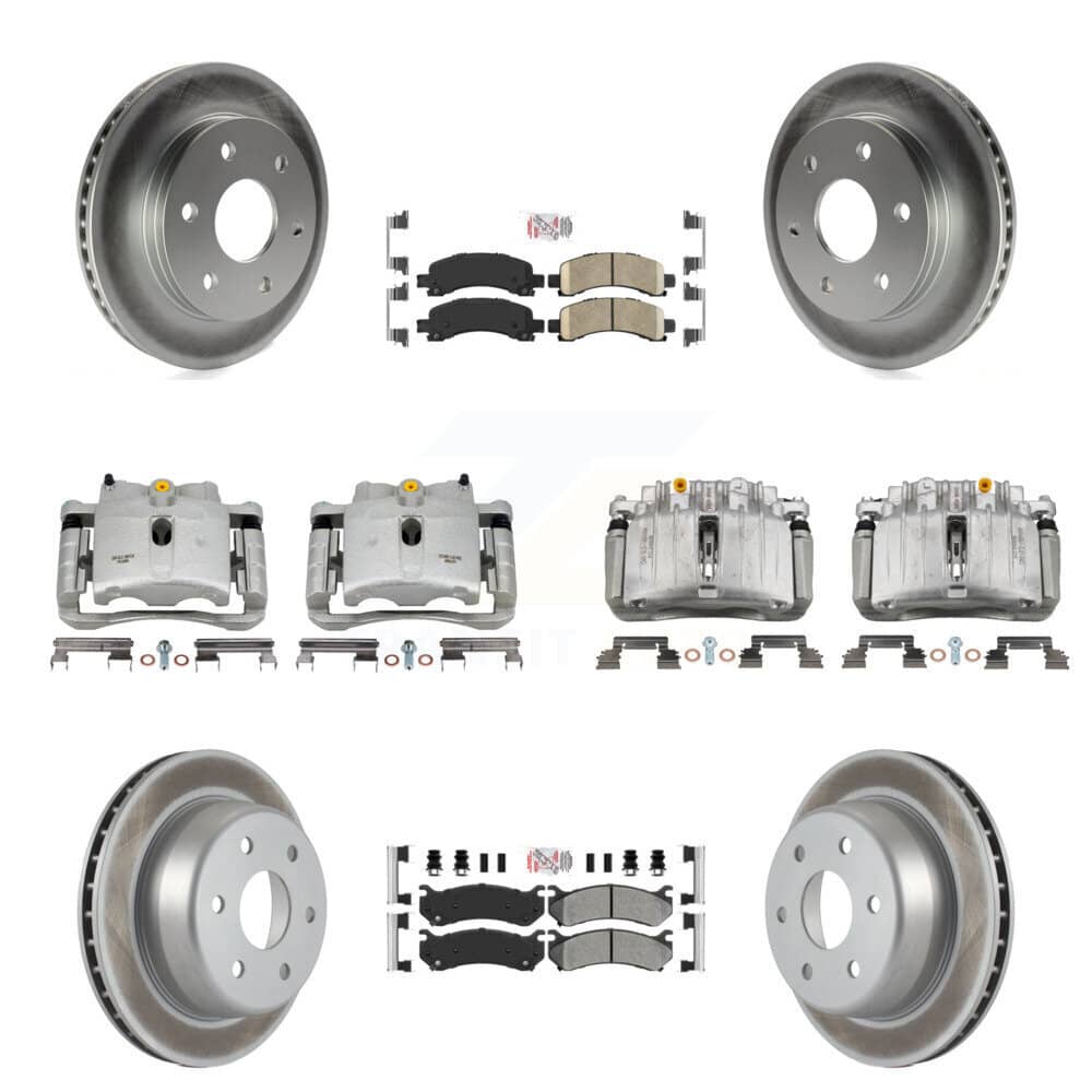 Transit Auto - KCG-101694N - Front and Rear Disc Brake Kits