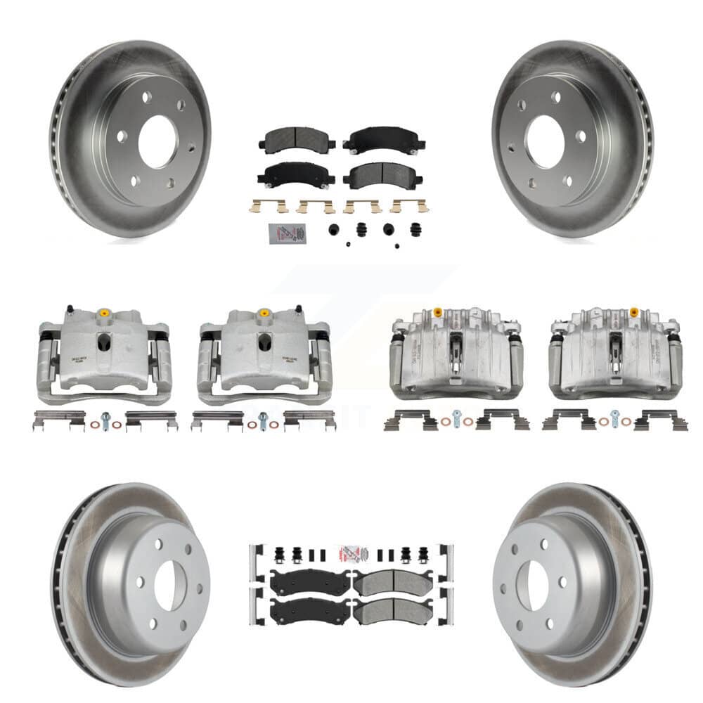 Transit Auto - KCG-101696N - Front and Rear Disc Brake Kits