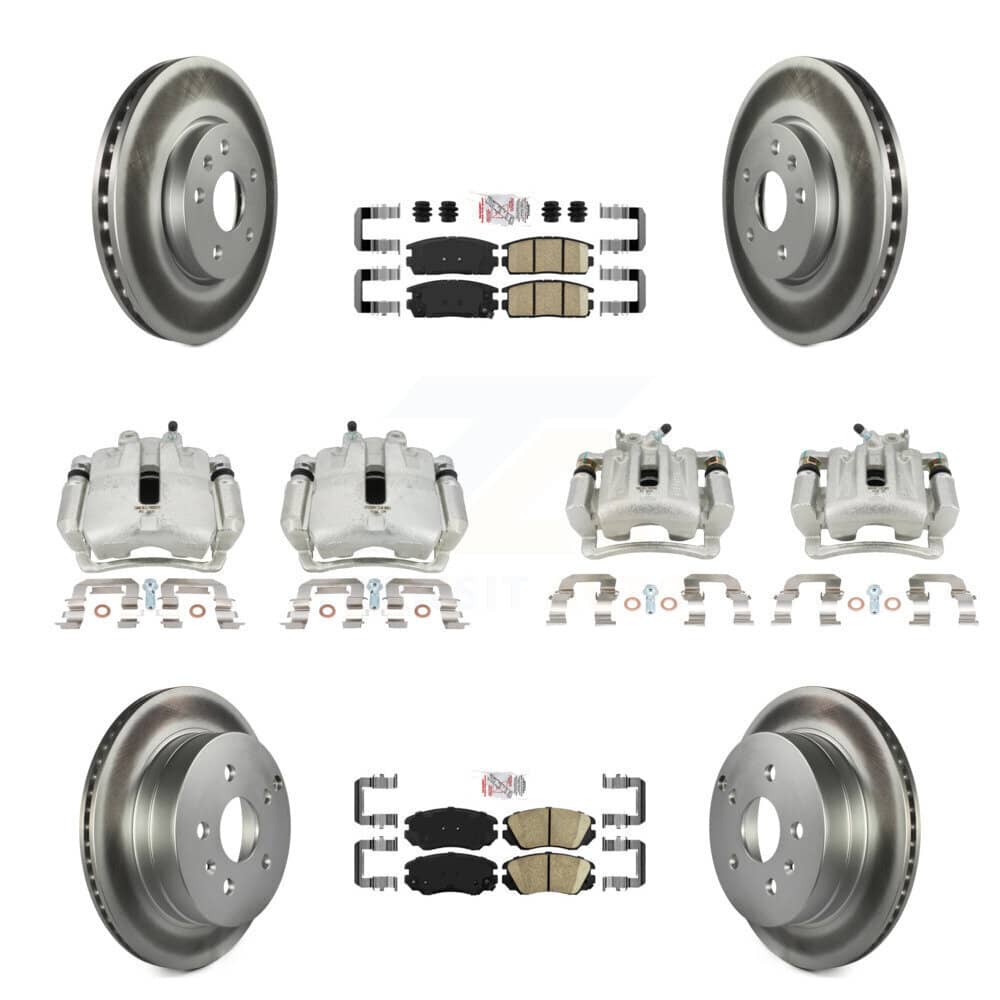 Transit Auto - KCG-101701N - Front and Rear Disc Brake Kits