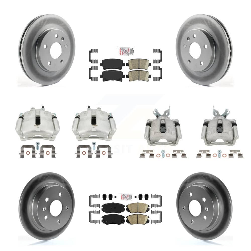 Transit Auto - KCG-101710N - Front and Rear Disc Brake Kits