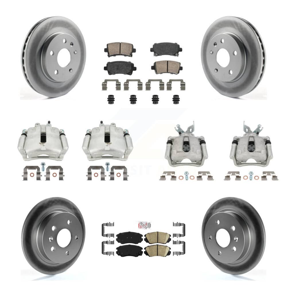 Transit Auto - KCG-101711N - Front and Rear Disc Brake Kits