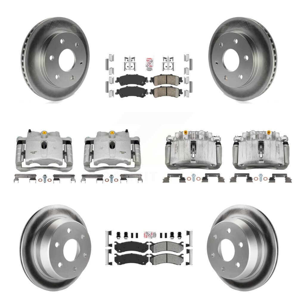 Transit Auto - KCG-101715N - Front and Rear Disc Brake Kits
