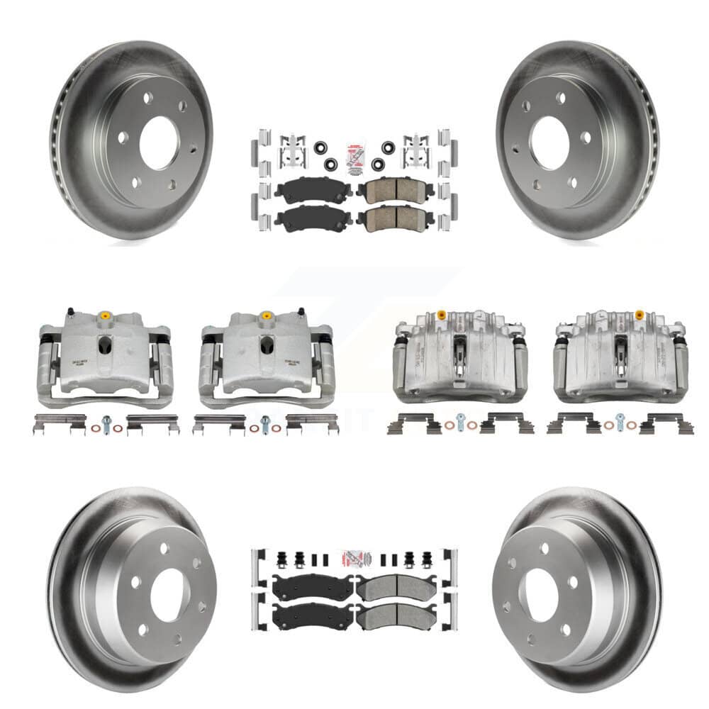 Transit Auto - KCG-101725N - Front and Rear Disc Brake Kits