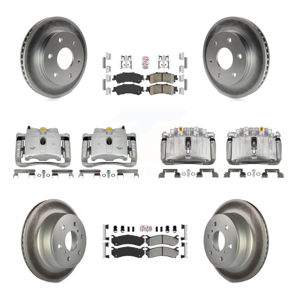 Transit Auto - KCG-101729N - Front and Rear Disc Brake Kits
