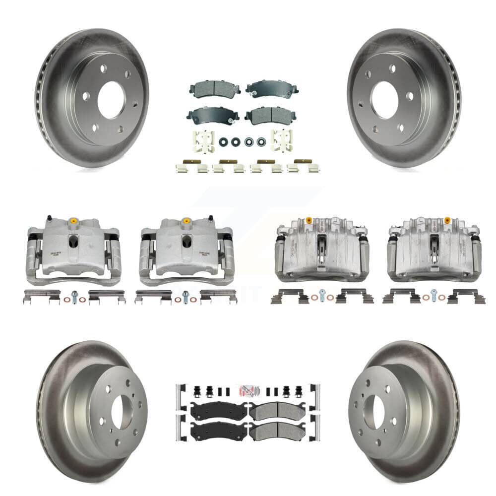 Transit Auto - KCG-101731N - Front and Rear Disc Brake Kits