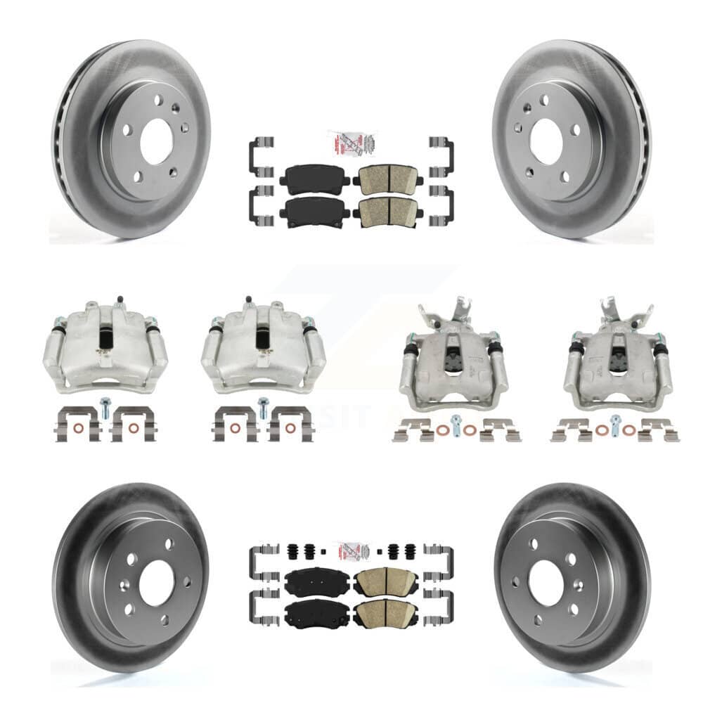 Transit Auto - KCG-101739N - Front and Rear Disc Brake Kits