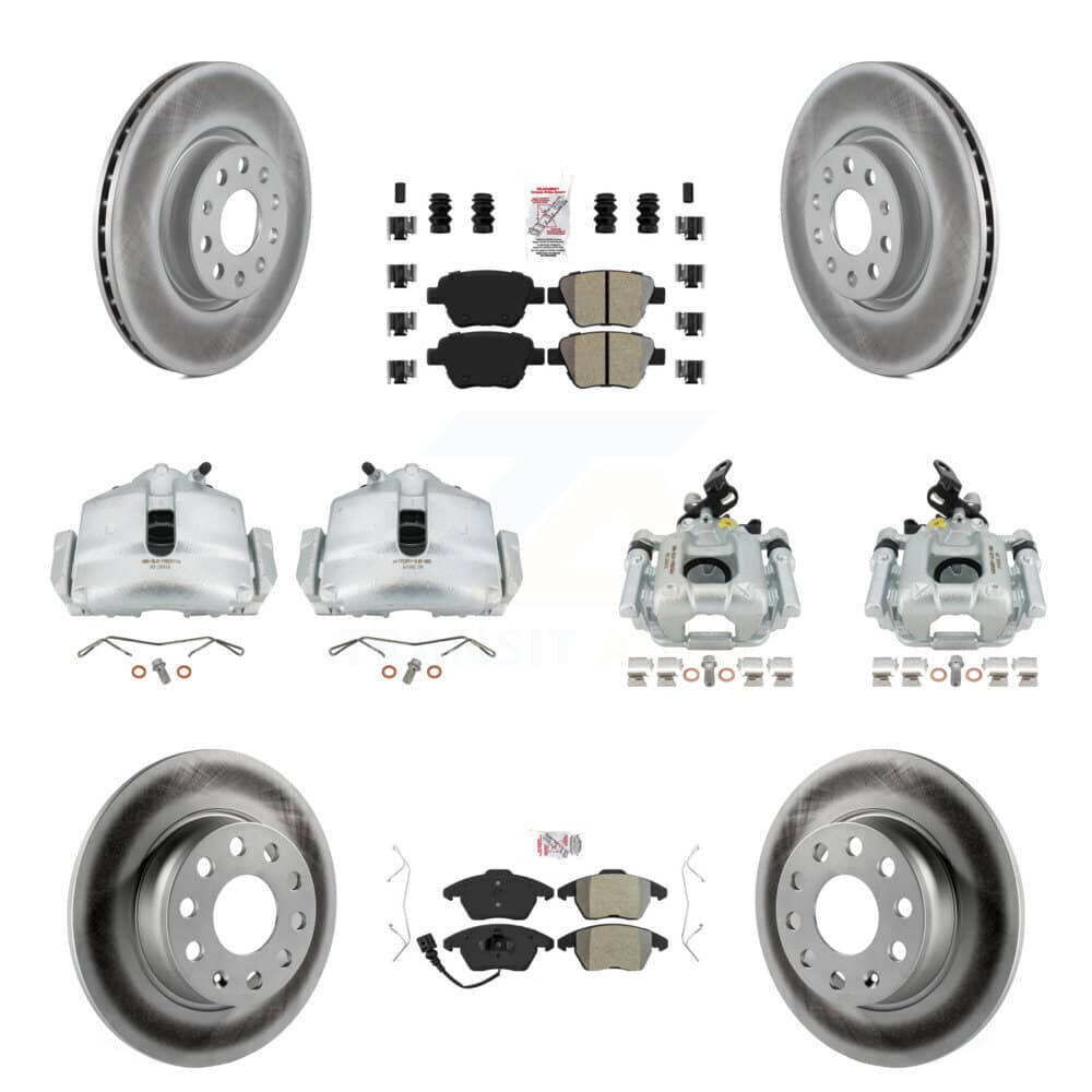 Transit Auto - KCG-101750N - Front and Rear Disc Brake Kits