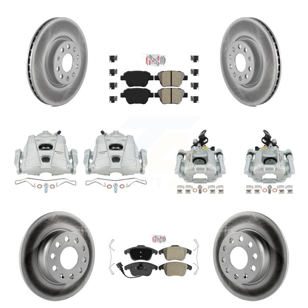 Transit Auto - KCG-101759N - Front and Rear Disc Brake Kits