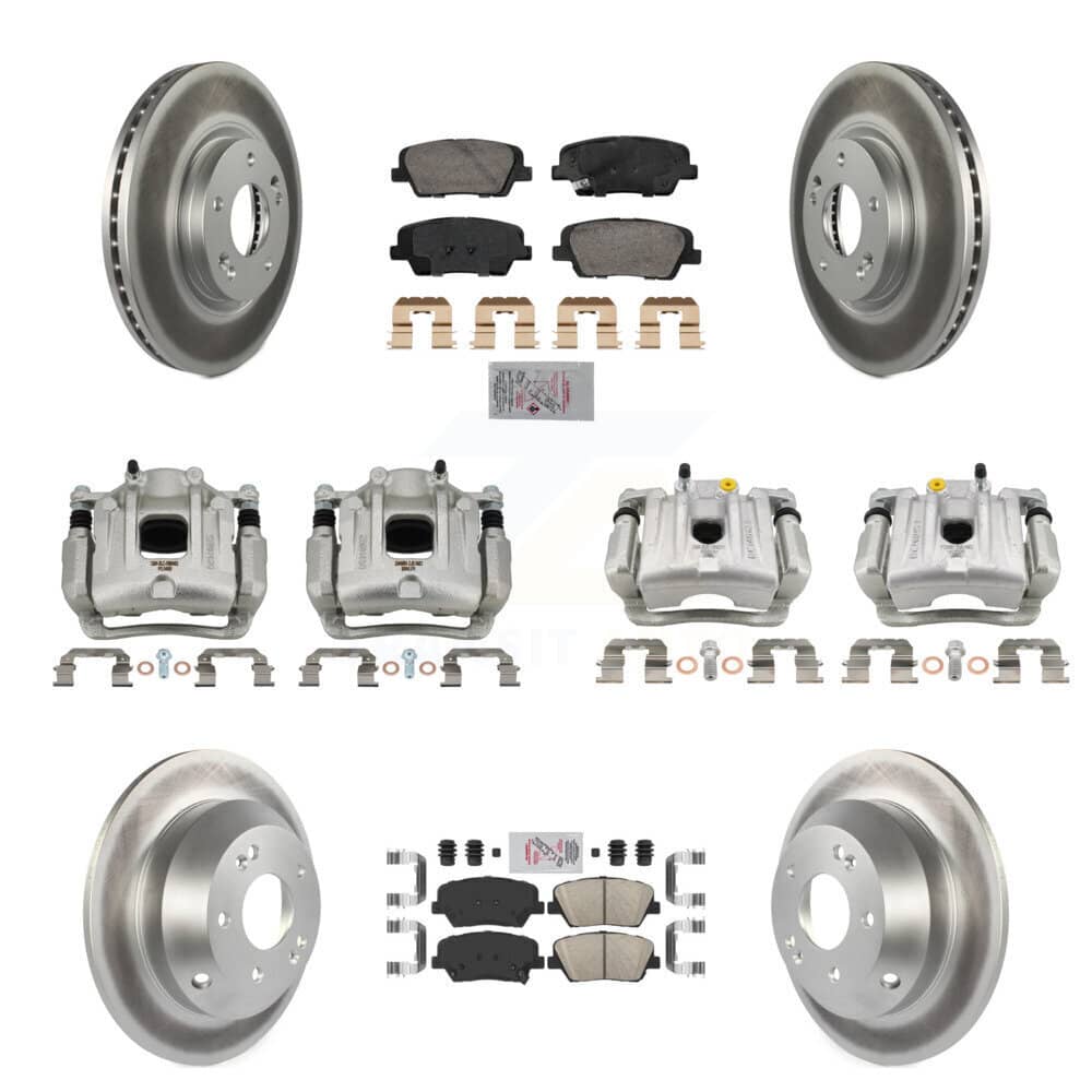 Transit Auto - KCG-101775N - Front and Rear Disc Brake Kits