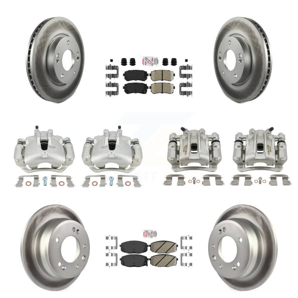 Transit Auto - KCG-101788N - Front and Rear Disc Brake Kits