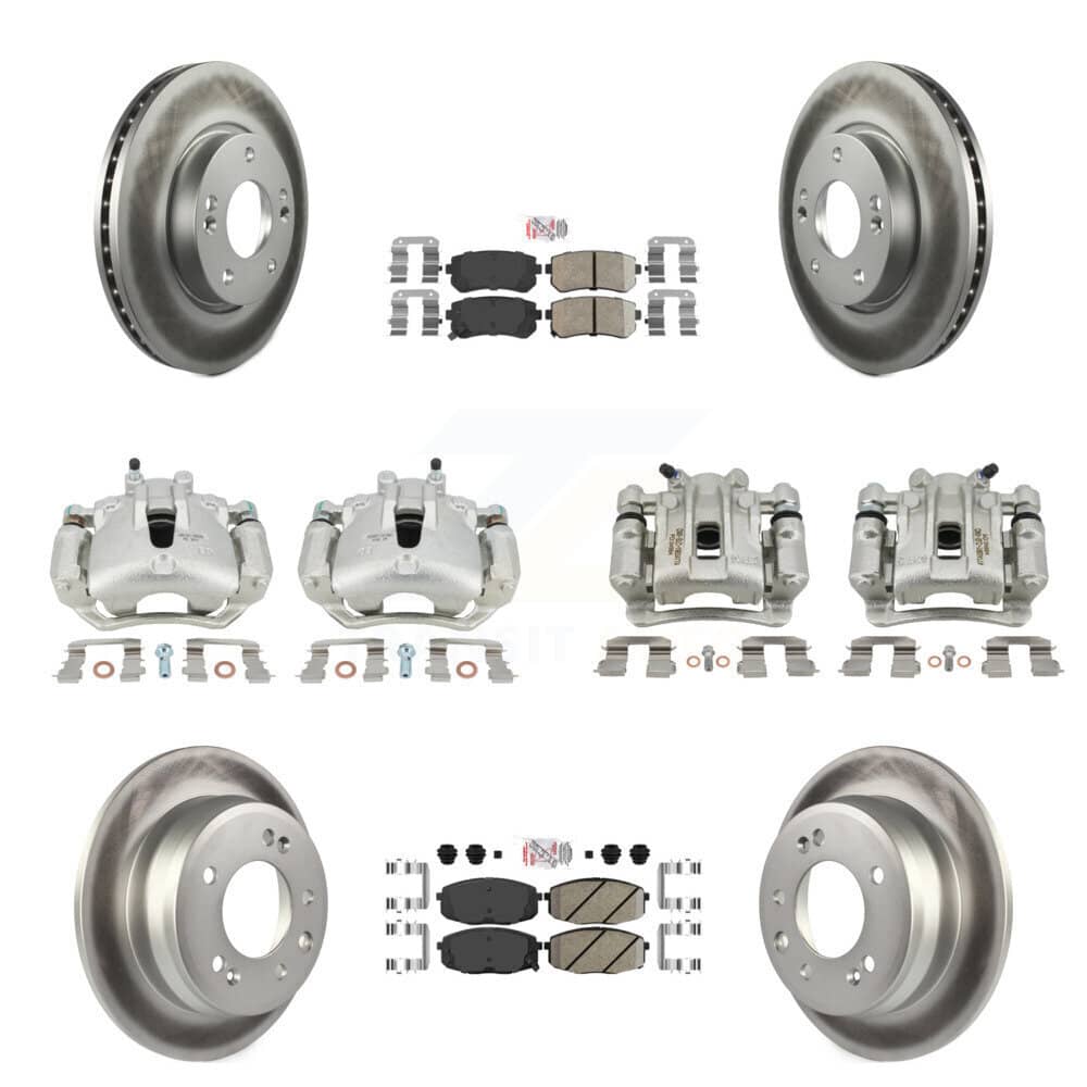 Transit Auto - KCG-101791N - Front and Rear Disc Brake Kits