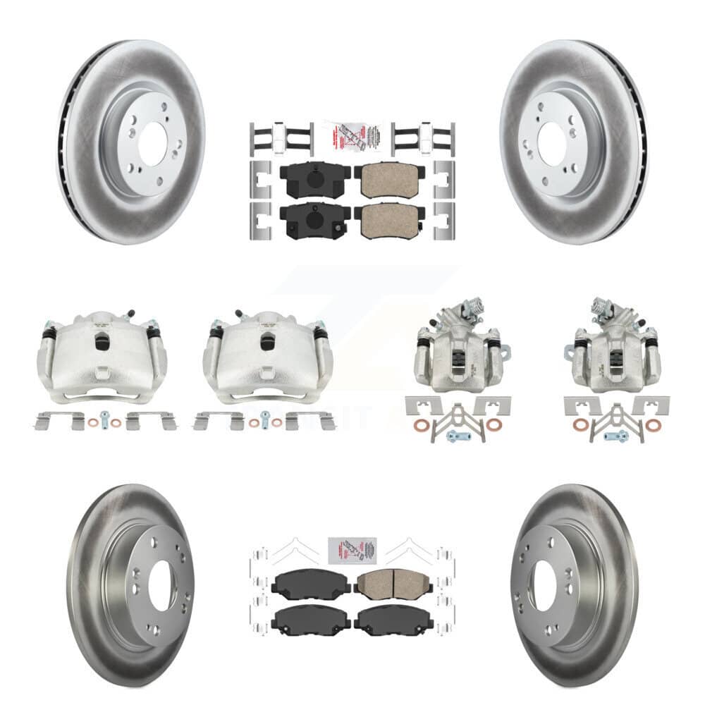 Transit Auto - KCG-101794N - Front and Rear Disc Brake Kits