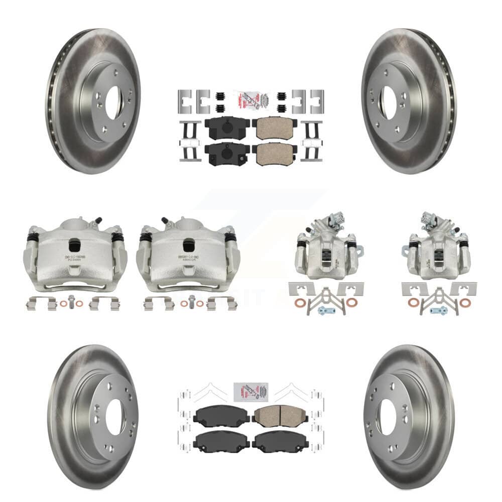 Transit Auto - KCG-101806N - Front and Rear Disc Brake Kits