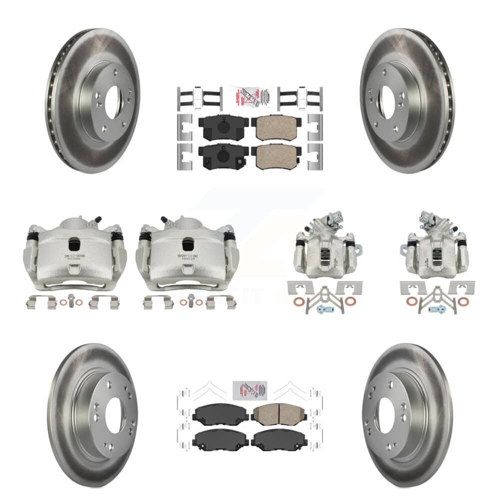 Transit Auto - KCG-101808N - Front and Rear Disc Brake Kits