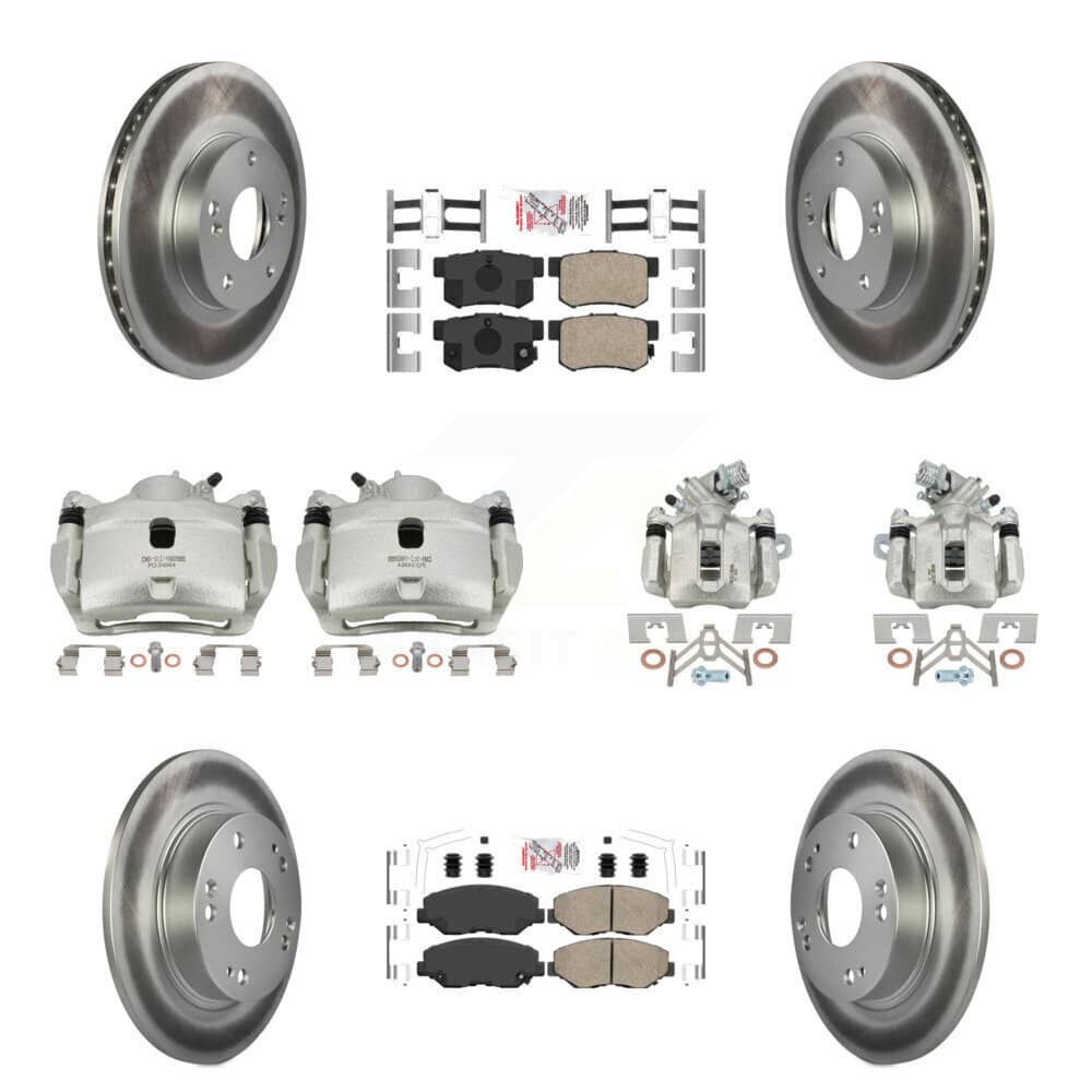 Transit Auto - KCG-101813N - Front and Rear Disc Brake Kits