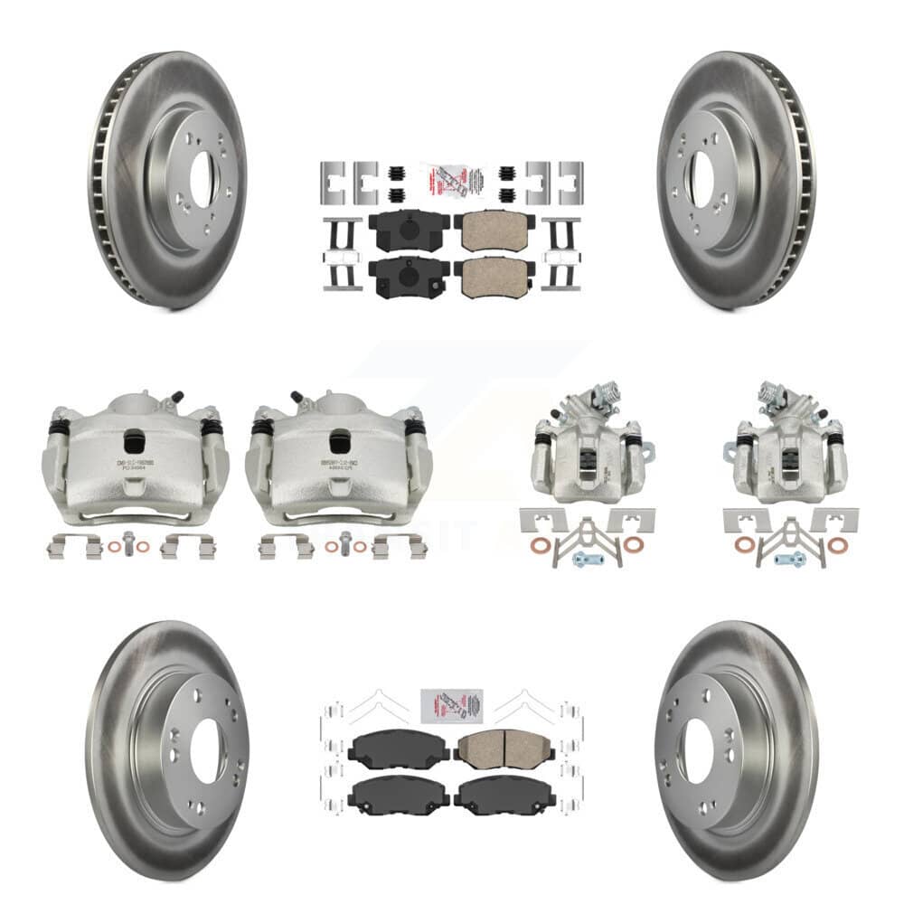 Transit Auto - KCG-101814N - Front and Rear Disc Brake Kits